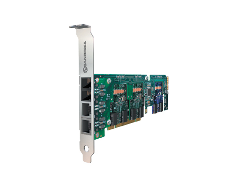 Sangoma 2 Port BRI w/2 Port FXO w/ HWEC PCIe