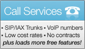 VoIP minutes & numbers