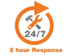 VoIPon 24/7 - 365 days per year 2hr Response Support Pack