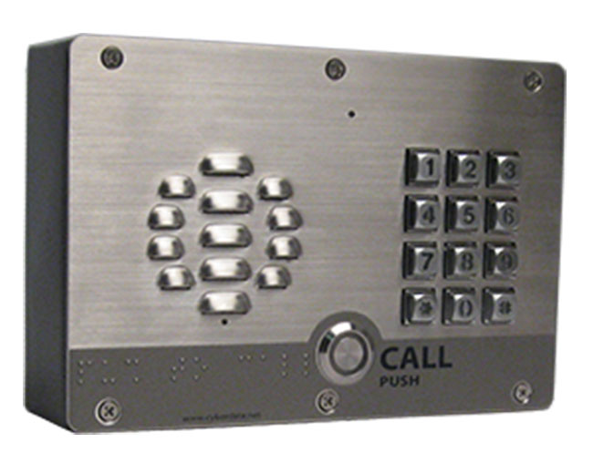 CyberData Singlewire InformaCast-enabled VoIP Outdoor Intercom with Keypad (011310)