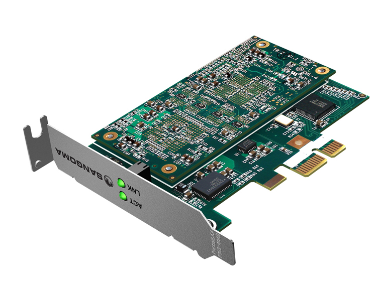Sangoma D100-060E PCI Express Voice Transcoding Card (Up to 60 Transcoding Sessions)