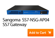 Sangoma SS7 Appliance Up to 4 E1/T1, ISUP to SIP, codec support, 4 signalling links, up to 12 point codes