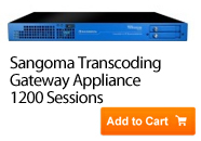 Sangoma NetBorder Transcoding Gateway Appliance  1200 Sessions NTG-AP1200