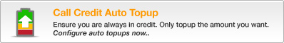 Auto Call Credit Topup