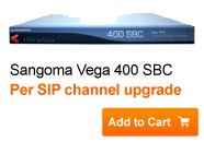 Sangoma Vega 400 SBC: Session Border Controller - 12 Call Sessions