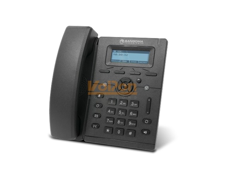 2 x Network Wall Mountable PPPoE NAT SIP Speakerphone SIP v2 DHCP SNTP, VoIP Sangoma s206 IP Phone Sangoma Corded Caller ID RTCP XR Corded PHON-S206 RJ-45 STUN - PoE Ports 