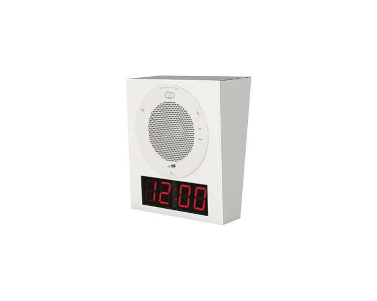 CyberData Clock Kit Wall Mount Adapter, Gray White (011153)