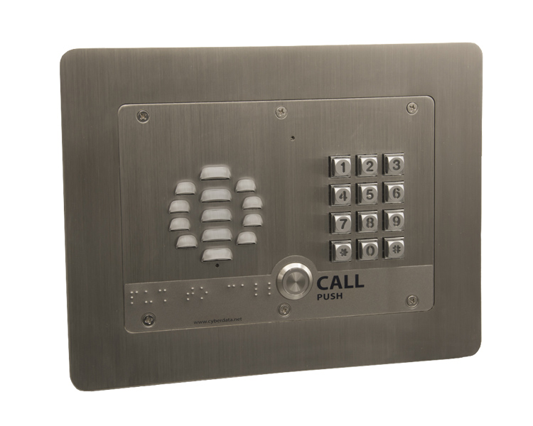 CyberData VoIP Outdoor Intercom w/Keypad (011214)