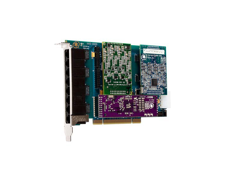 Digium HB8 Hybrid Analog BRI PCI Express Card