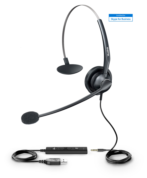 Yealink UH33 Wideband USB Headset for IP Phones