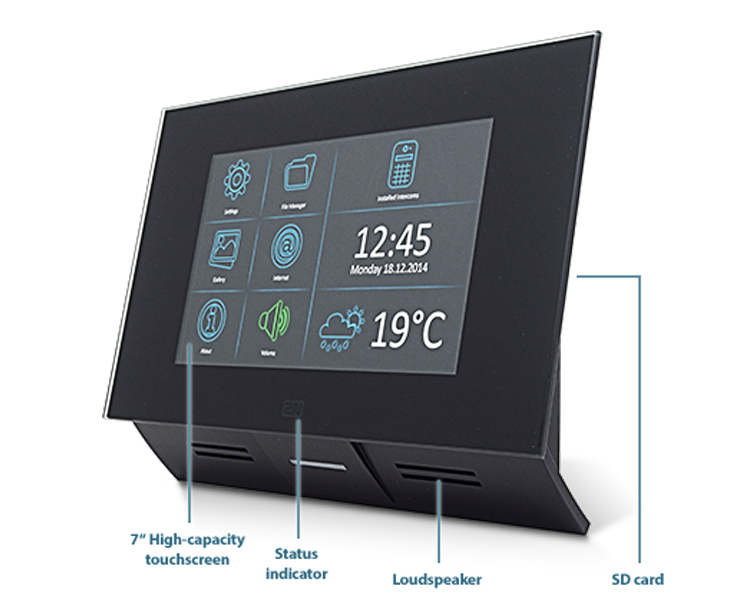 2N Indoor Touch (Black) with WiFi