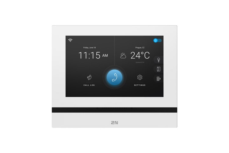 2N Indoor View Wi-Fi, White, 7" Touchscreen Indoor Station (91378611WH) 2N Indoor View Wi-Fi, White, 7" Touchscreen Indoor Station (91378611WH)