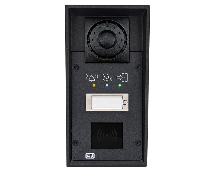 2N IP Force - 1 Button + Visual signalling + RFID Ready + 10W Speaker (9151101RPW)