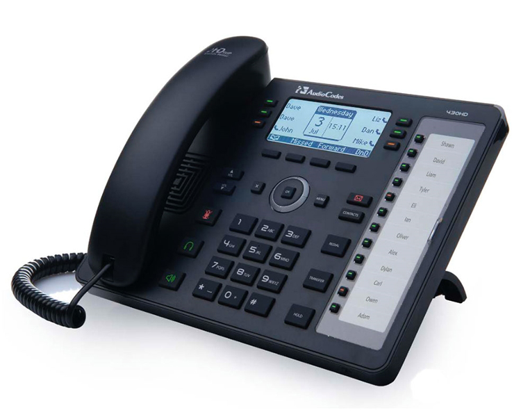 AudioCodes 430HD IP Phone PoE GbE