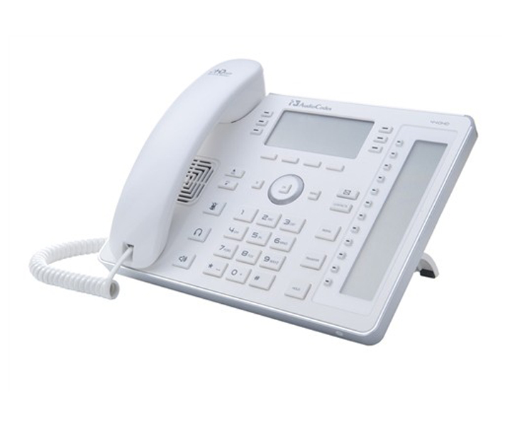 AudioCodes SFB 440HD IP Phone PoE GbE - White