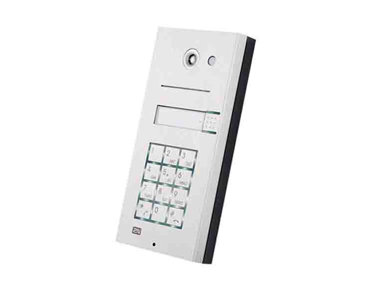 2N 1 Button + Keypad Door Entry Panel (9135110KE)