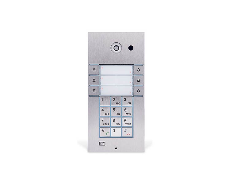 2N Vario 3 x Single Button + keypad (9135130KE)