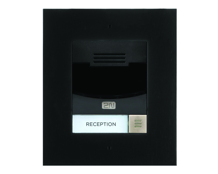 2N IP Solo Flush Mount - Black 9155301CBF (requires 9155017)