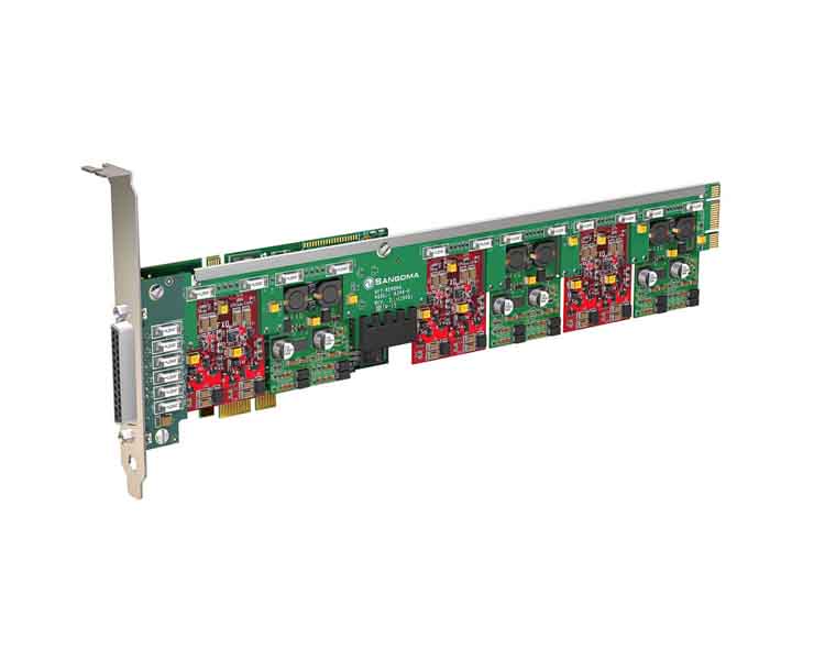 Sangoma A400 FXO FXS Analogue Card PCI Express (A400 BRME)