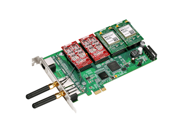 Atcom AXE2G4AN PCI Express Hybrid GSM 4 FXO/FXS analog card