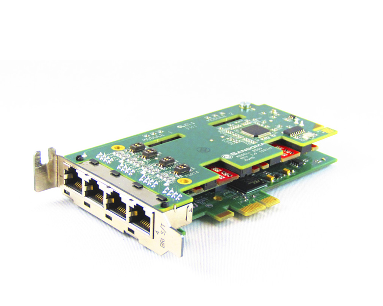 Sangoma B500-E B500 PCIe BRI Card (no modules)