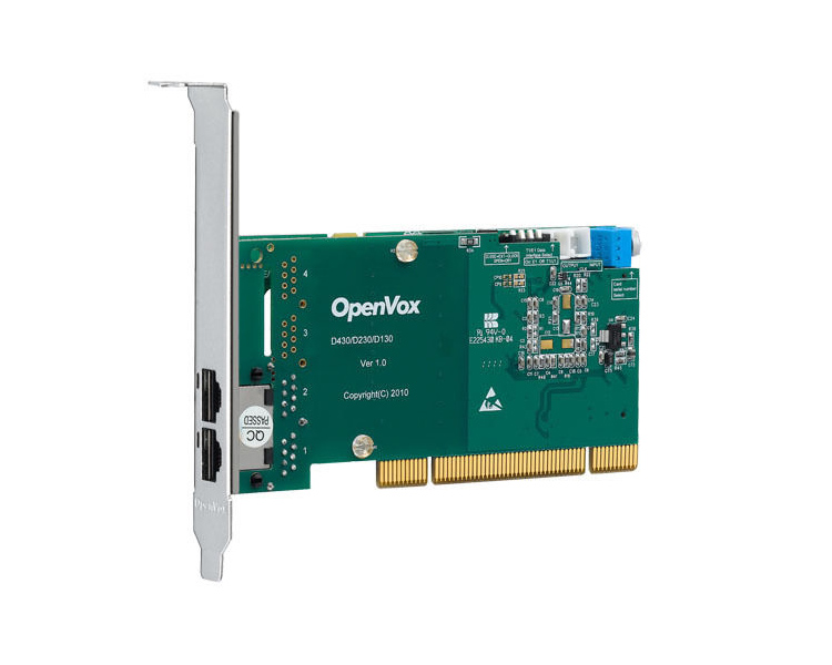 OpenVox D230P PCI ISDN PRI Card