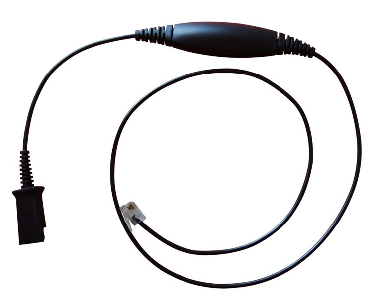 Eartec Office RJ9 Amplified Lead - EAR-QD010