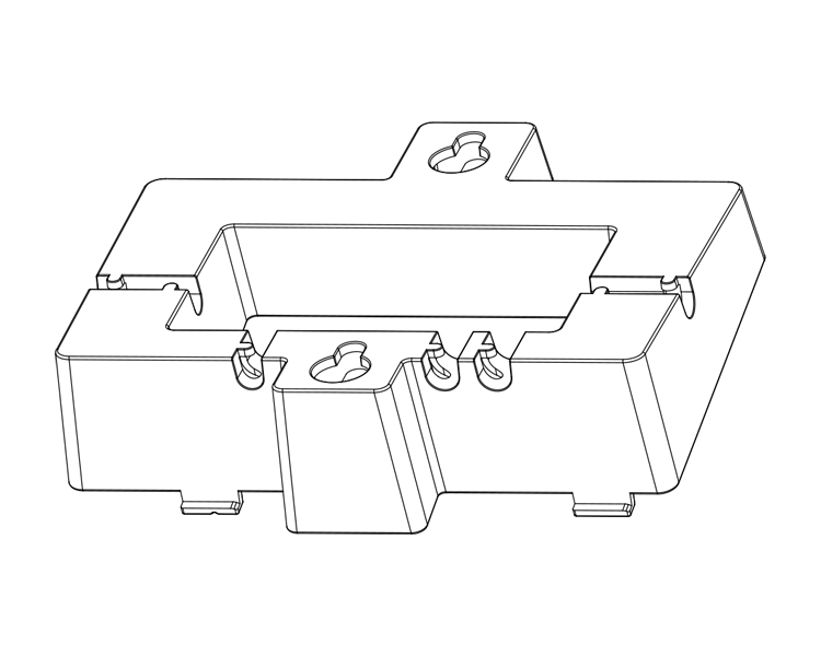 Grandstream GRP2600 IP Phones Series Wall Mount Bracket (GRP-WM-A)