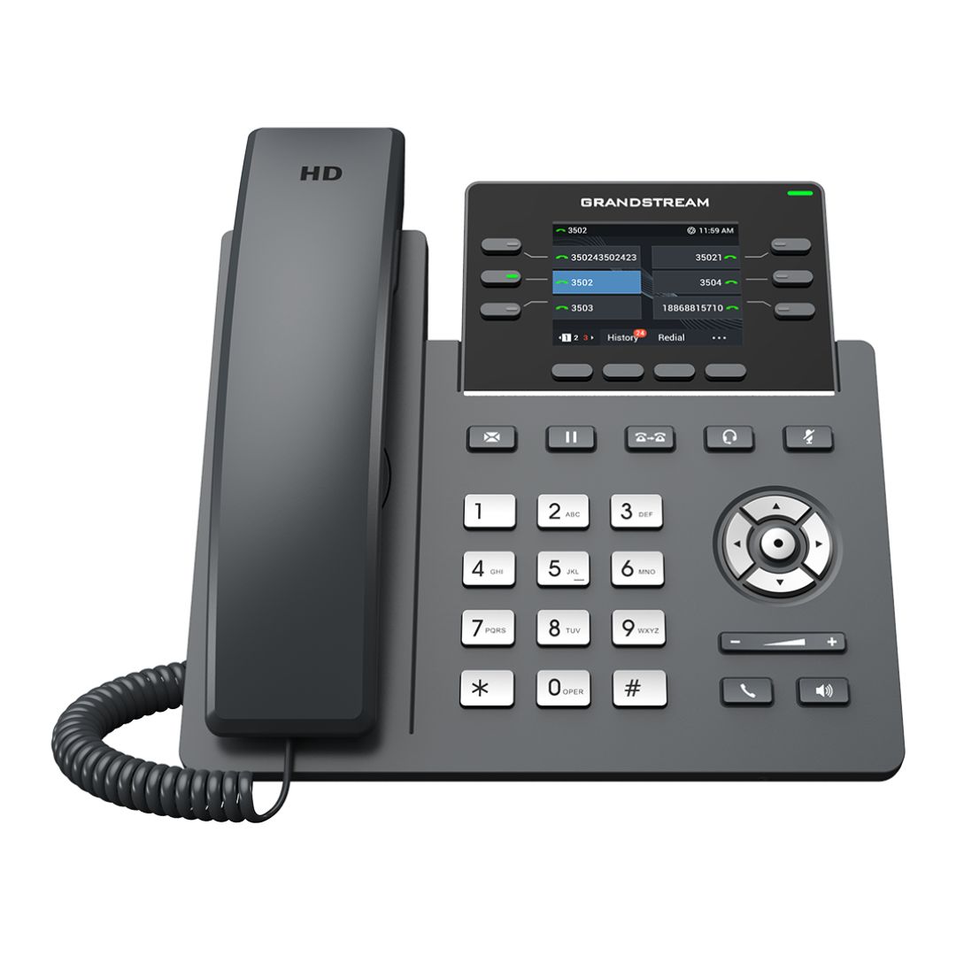 Grandstream GRP2613W 6-Line Carrier-Grade IP Phone with Wi-Fi 6 and Bluetooth (GRP2613W) Grandstream GRP2613W 6-Line Carrier-Grade IP Phone with Wi-Fi 6 and Bluetooth (GRP2613W)