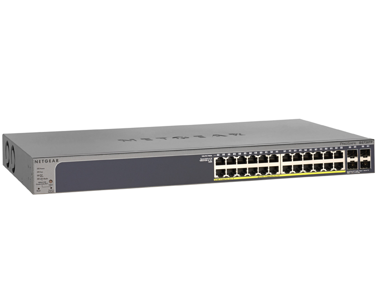 Netgear GS728TPv2 ProSAFE 24-Port Gigabit PoE Smart Switch