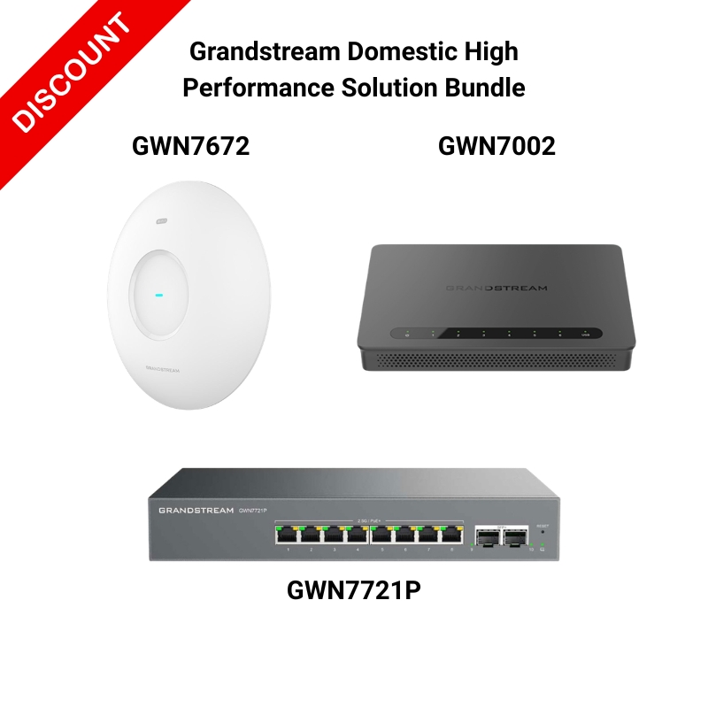 Grandstream Domestic High Performance Solution Bundle (GWN-DOMESTIC-HP) Grandstream Domestic High Performance Solution Bundle (GWN-DOMESTIC-HP)