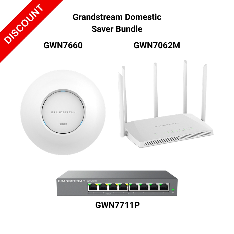 Grandstream Domestic Saver Bundle (GWN-DOMESTIC-LC) Grandstream Domestic Saver Bundle (GWN-DOMESTIC-LC)