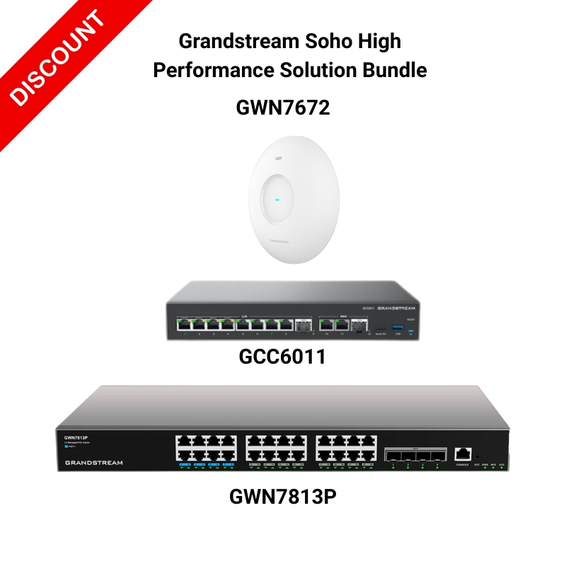 Grandstream Soho High Performance Solution Bundle (GWN-SOHO-HP) Grandstream Soho High Performance Solution Bundle (GWN-SOHO-HP)