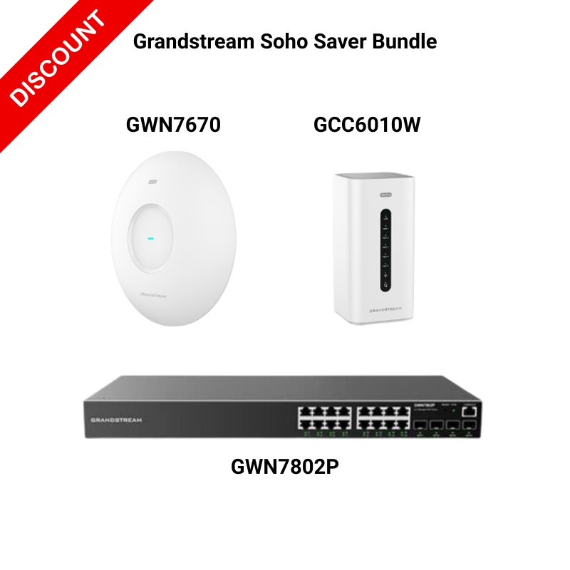 Grandstream Soho Saver Bundle (GWN-SOHO-LC) Grandstream Soho Saver Bundle (GWN-SOHO-LC)
