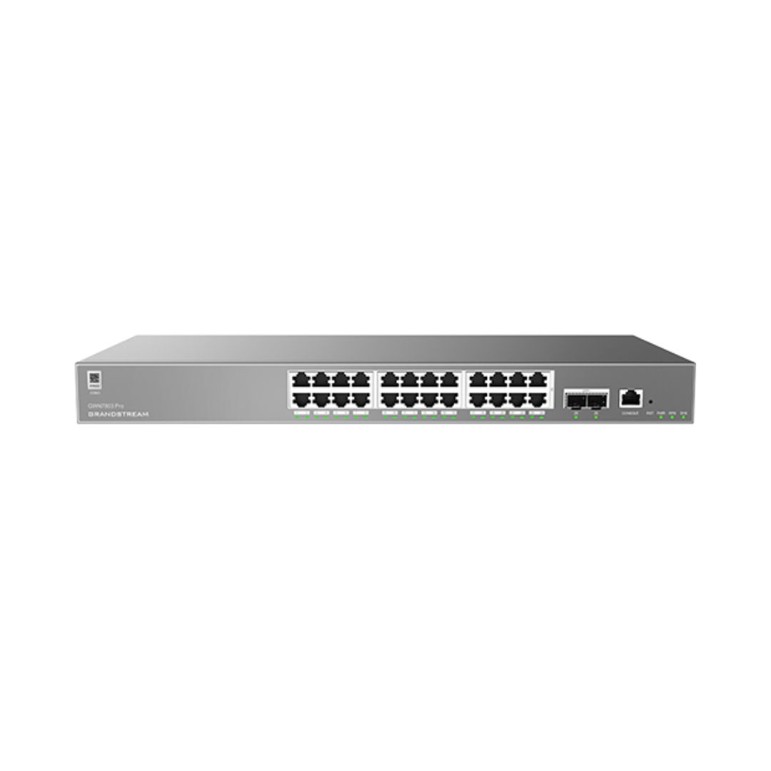 Grandstream GWN7803 Pro 24-Port Gigabit Layer 2++ Managed Switch (GWN7803 Pro) Grandstream GWN7803 Pro 24-Port Gigabit Layer 2++ Managed Switch (GWN7803 Pro)