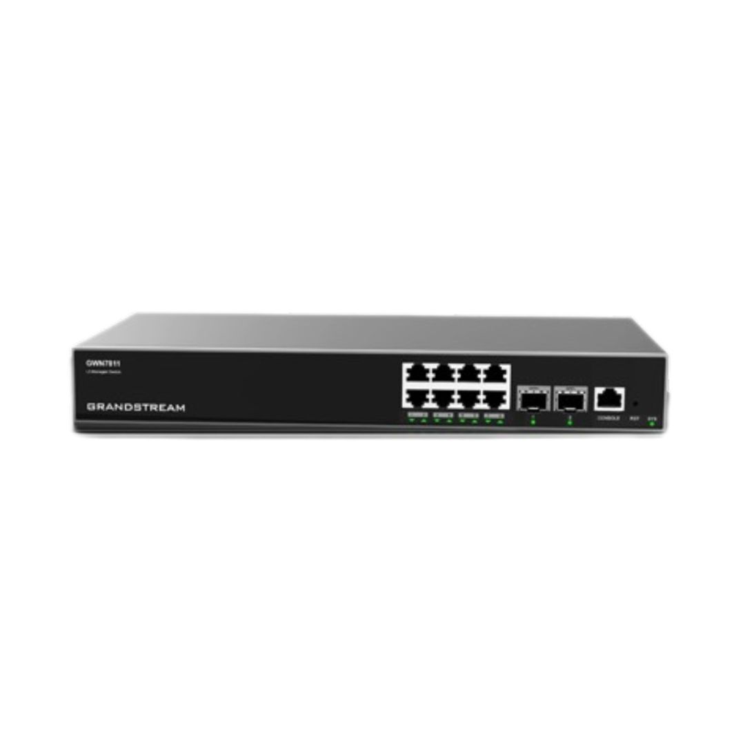 Grandstream GWN7811 8-Port Gigabit Layer 3 Managed Switch (GWN7811) Grandstream GWN7811 8-Port Gigabit Layer 3 Managed Switch (GWN7811)