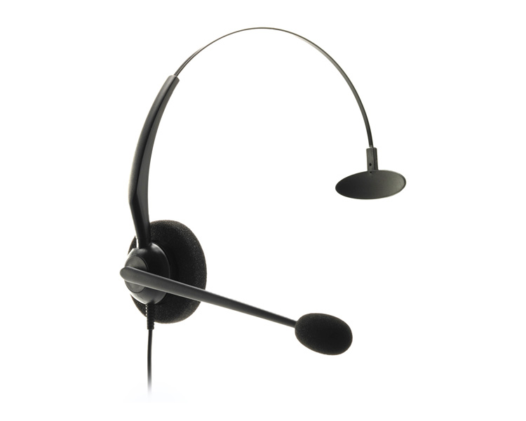 JPL Telecom JAC Plus Monaural Headset with Plantronics Quick Disconnect Plug (JACPLUSPLXM)