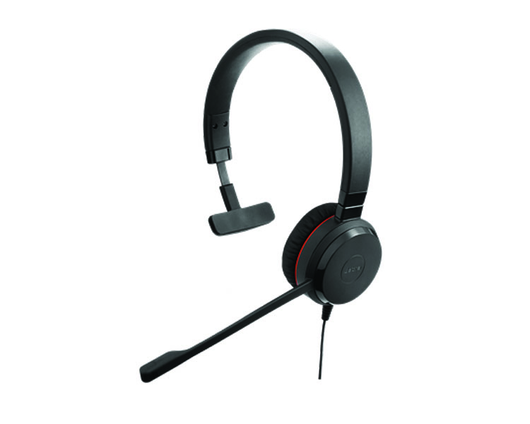 Jabra Evolve 30 II UC Mono Wired Headset / Music Headphones 