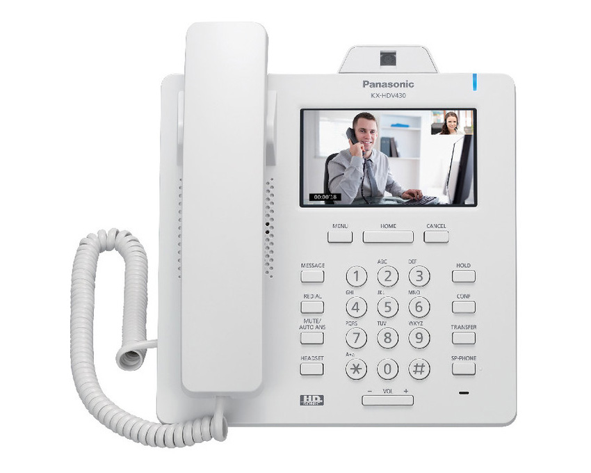 Panasonic KX-HDV430 IP Video Phone - White