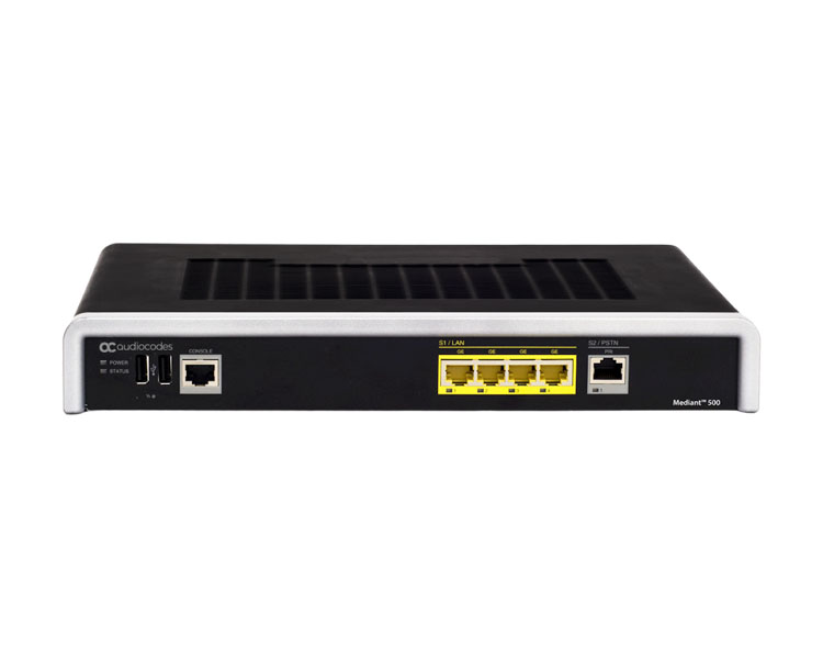 AudioCodes Mediant 500 base Enterprise Session Border Controller and Media Gateway M500-ESBC