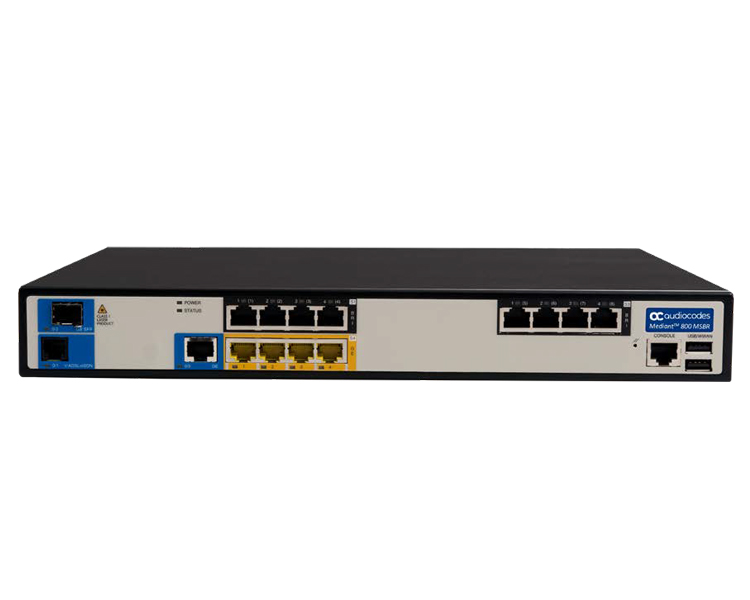 AudioCodes Mediant 800 Multi Service Business Router 2x E1 (M800C-2ET4S-A1GES)