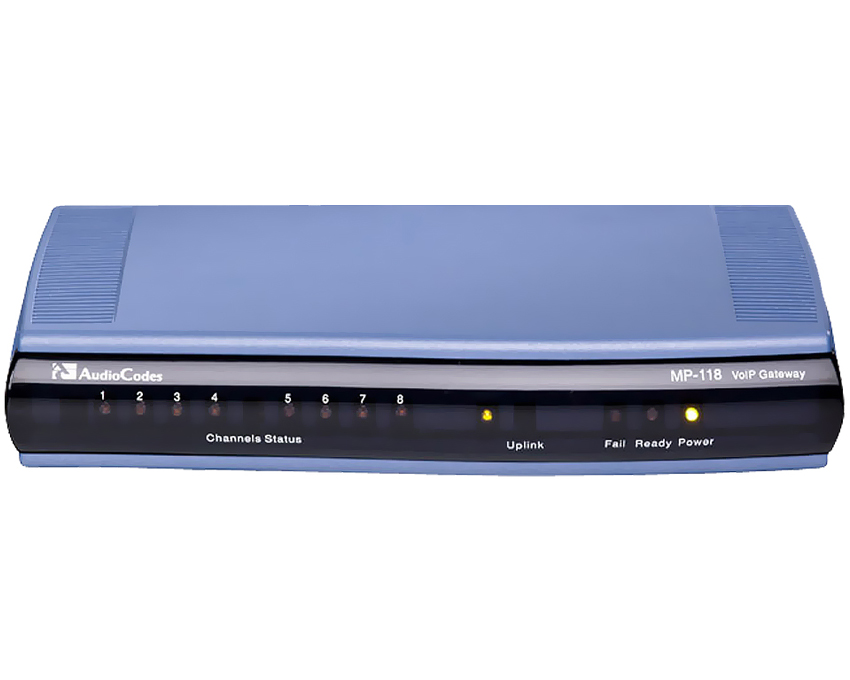 Audiocodes MediaPack 118  4 FXS, 4 FXO Analog VoIP Gateway