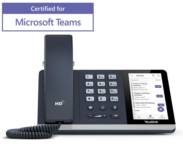 Yealink T55A TEAMS Edition HD IP Phone