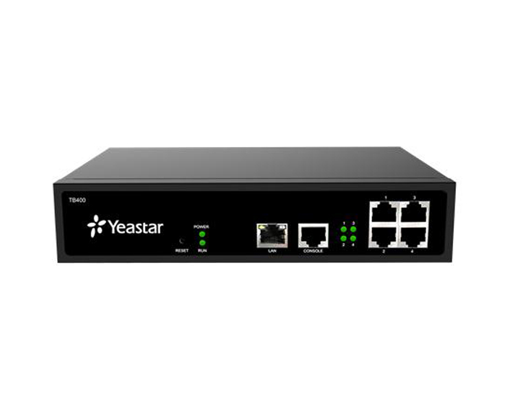 Yeastar 4 BRI Port VoIP Gateway (TB400)