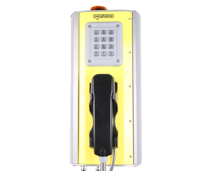 Norphonic Industrial VoIP Phone with Keypad, without fiber ports (TRA-K1-F0)
