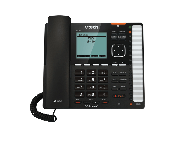 VTech ErisTerminal VSP736A SIP High End Feature Deskset Phone