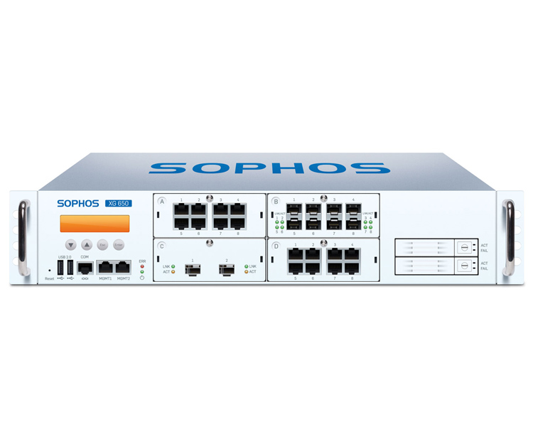 Sophos XG Firewall XG650 Appliance