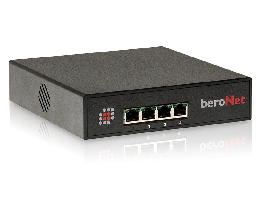 BeroNet BFSB2HY SB Gateway with 2S0 and 2FXS (2BRI & 2FXS)