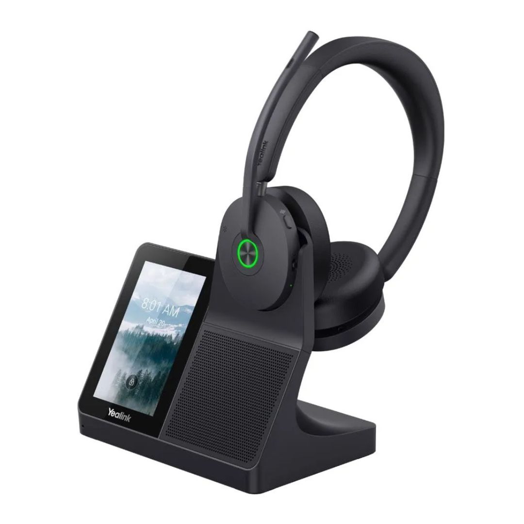 Yealink WH68 Dual-Ear DECT Wireless Headset Workstation (WH68D-Workstation) Yealink WH68 Dual-Ear DECT Wireless Headset Workstation (WH68D-Workstation)