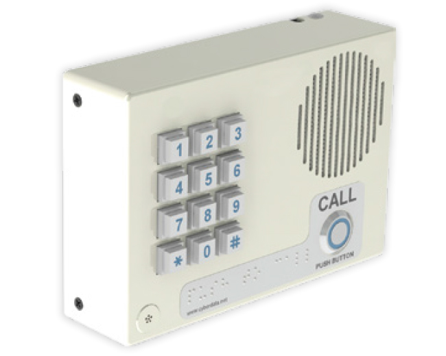 CyberData VoIP Intercom with Keypad (011113)